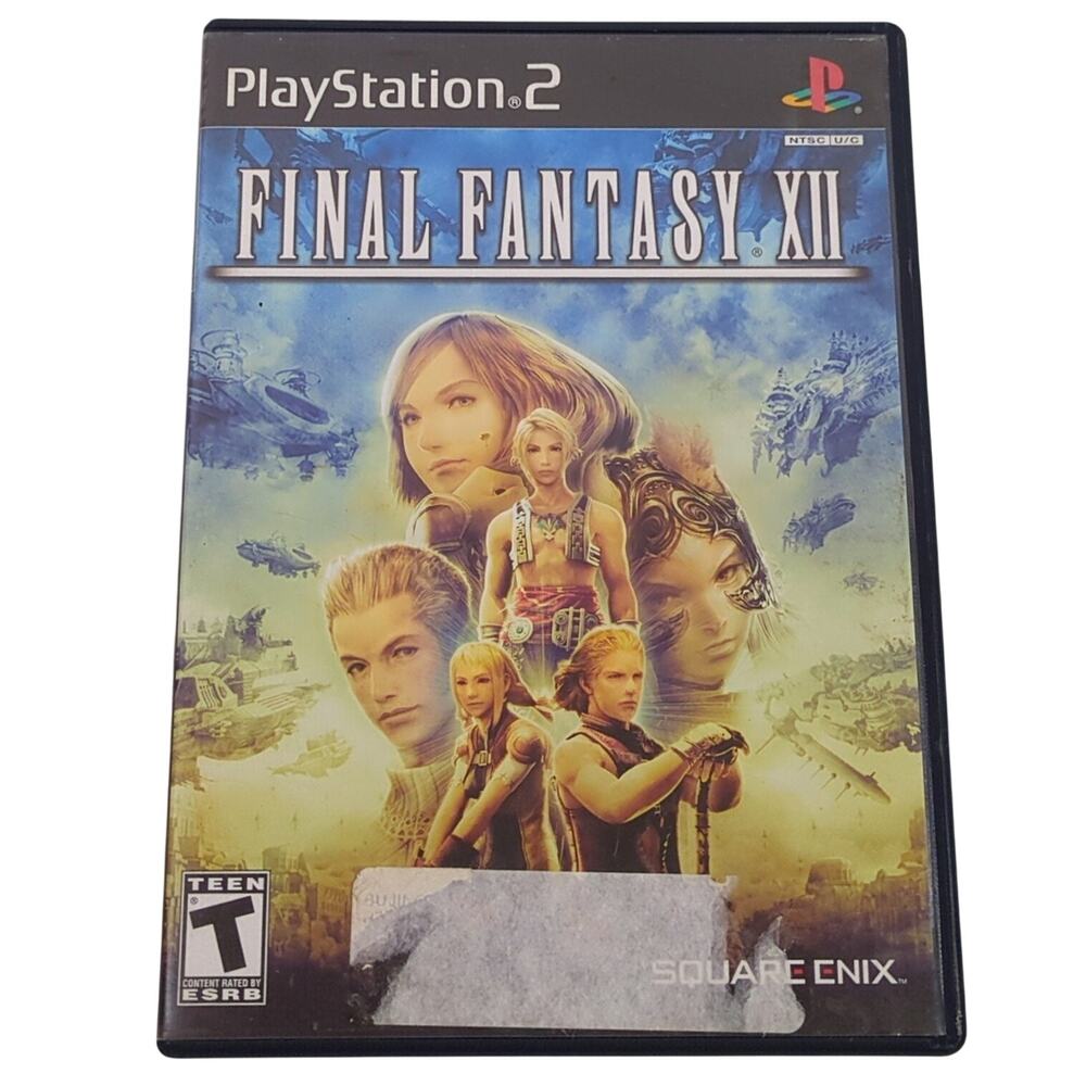 Final Fantasy XII FFXII PS2 Game Complete CIB Sony PlayStation 2 JRPG USED